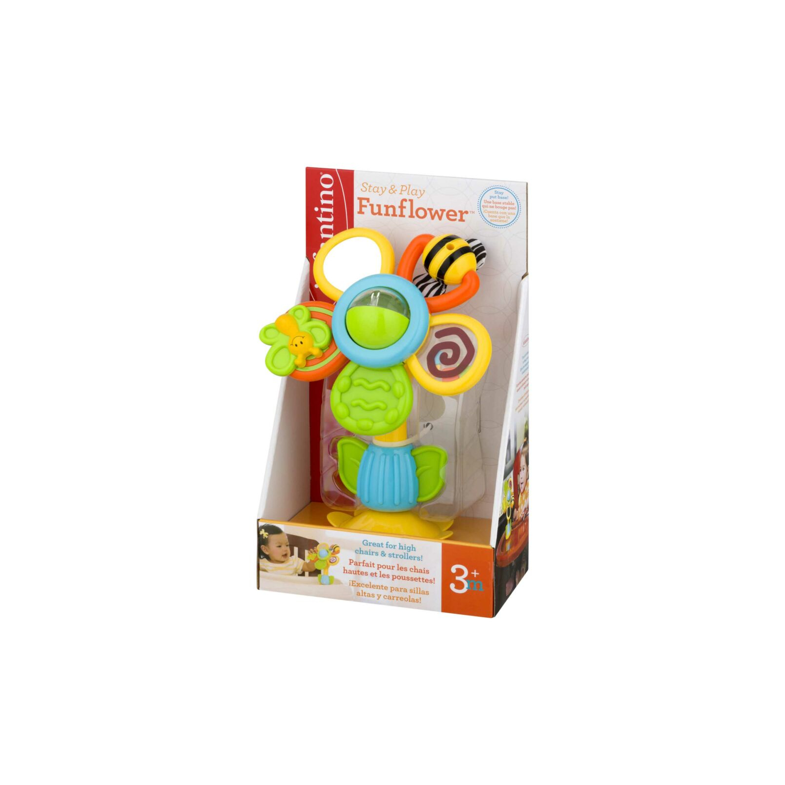 Развивающая игрушка Infantino на присоске Волшебный цветок (216571) изображение 2
