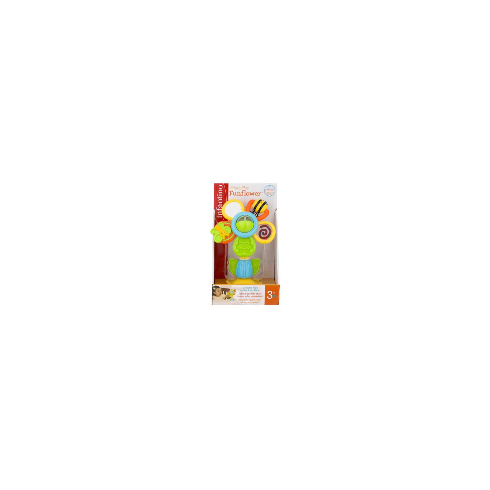 Развивающая игрушка Infantino на присоске Волшебный цветок (216571) изображение 3