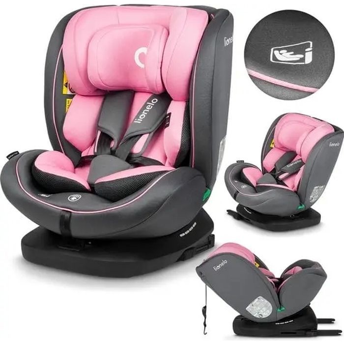 Автокрісло Lionelo Bastiaan i-Size Pink Baby, рожеве (LO-BASTIAAN I-SIZE PINK BABY) зображення 6