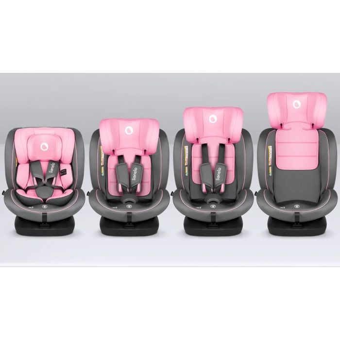 Автокрісло Lionelo Bastiaan i-Size Pink Baby, рожеве (LO-BASTIAAN I-SIZE PINK BABY) зображення 7