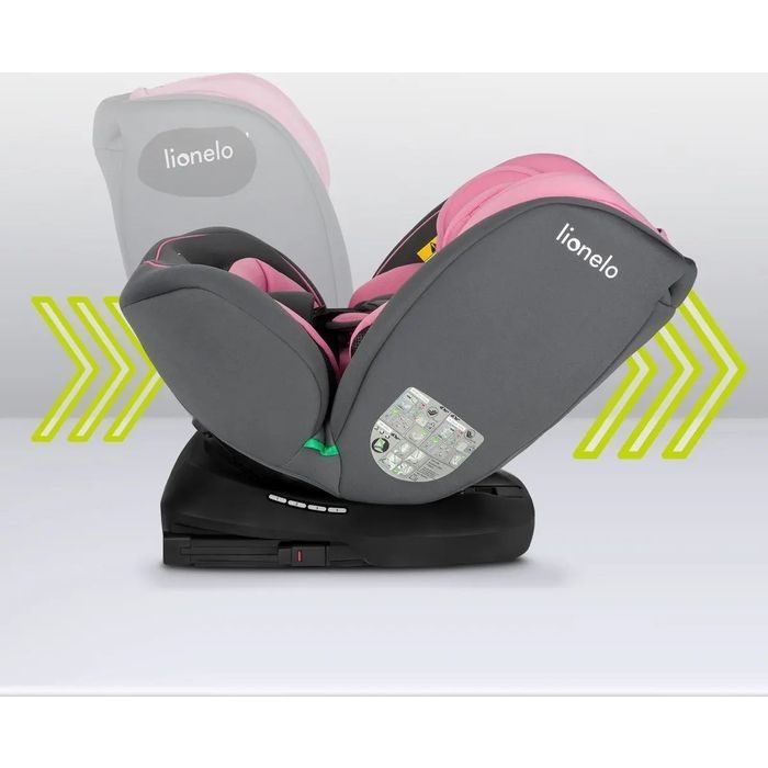 Автокрісло Lionelo Bastiaan i-Size Pink Baby, рожеве (LO-BASTIAAN I-SIZE PINK BABY) зображення 8