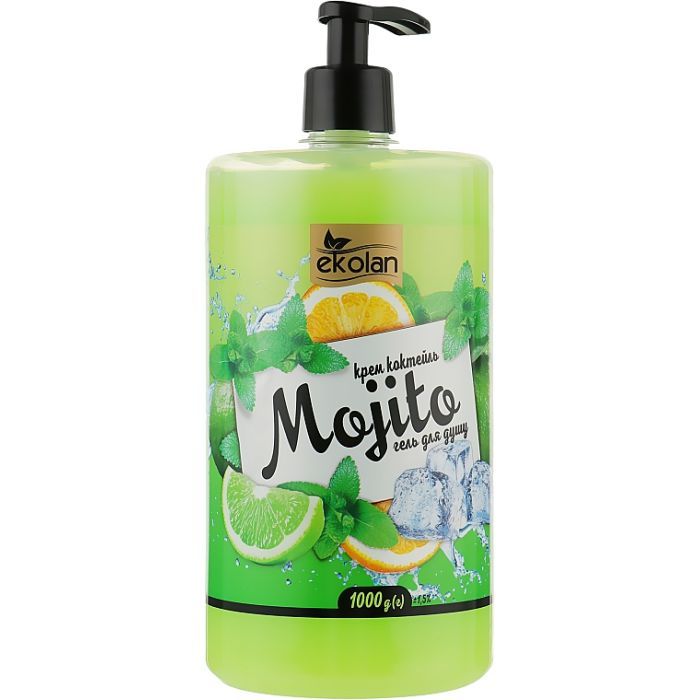 Гель для душа Ekolan Mohito Крем-коктейль 1000 г (4820217131689)