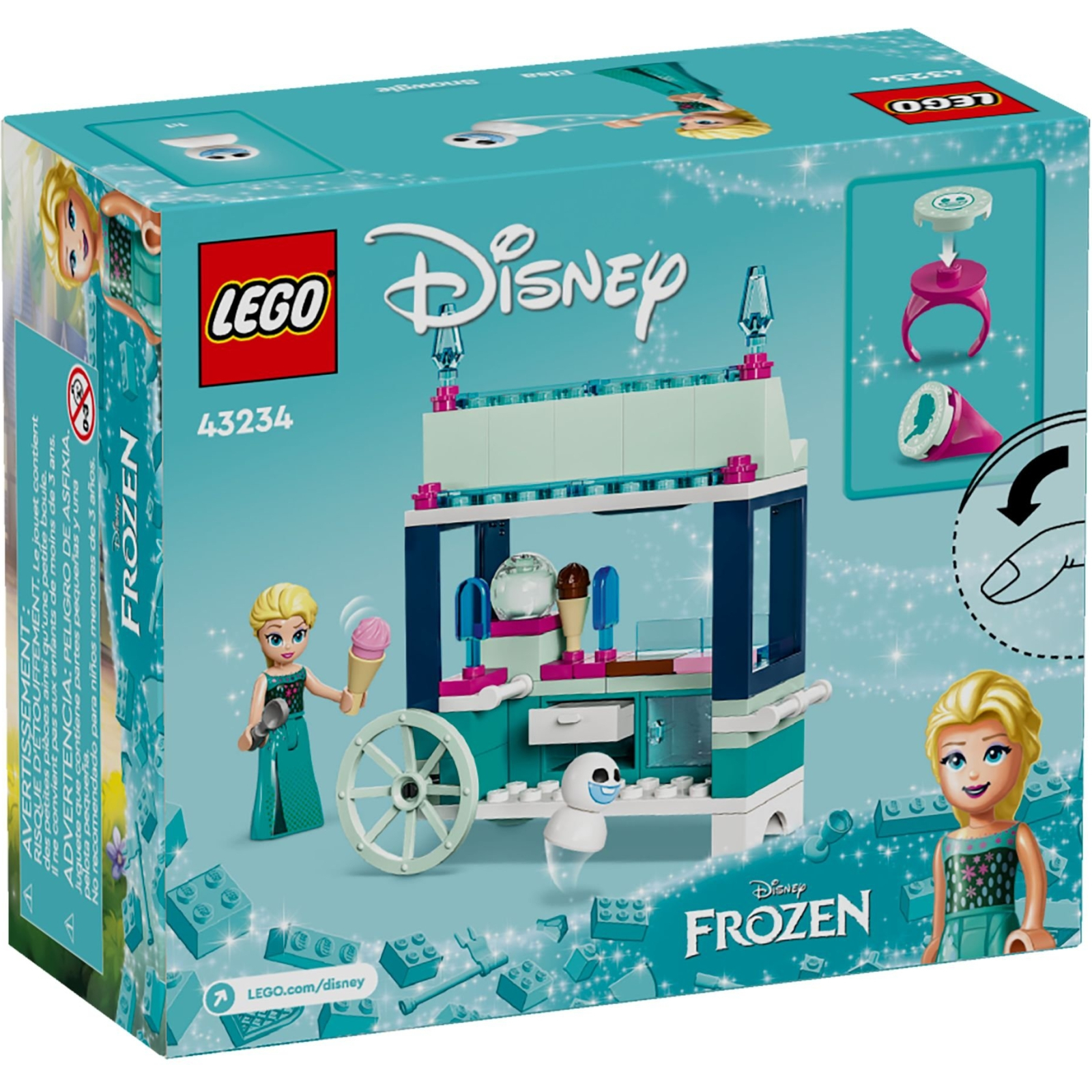Конструктор LEGO Disney Ледяное лакомство Эльзы 82 деталей (43234) изображение 5