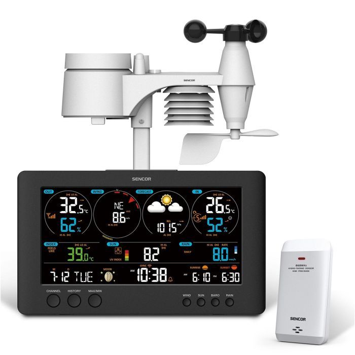 Метеостанция Sencor SWS12500WIFI изображение 2