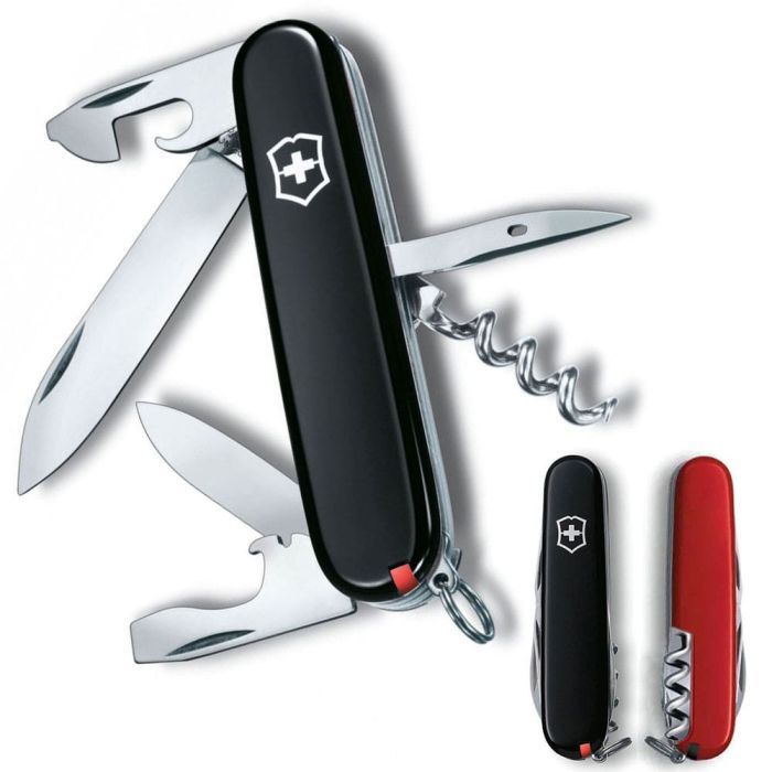 Ніж Victorinox Spartan Ukraine 91 мм Чорно-червоний (1.3603.3.1) зображення 2