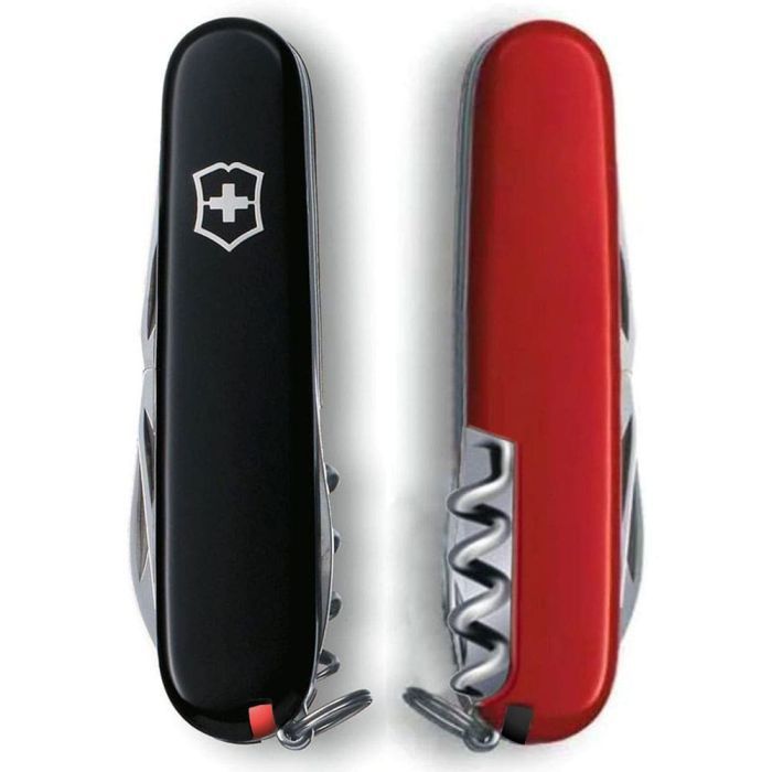 Ніж Victorinox Spartan Ukraine 91 мм Чорно-червоний (1.3603.3.1) зображення 6
