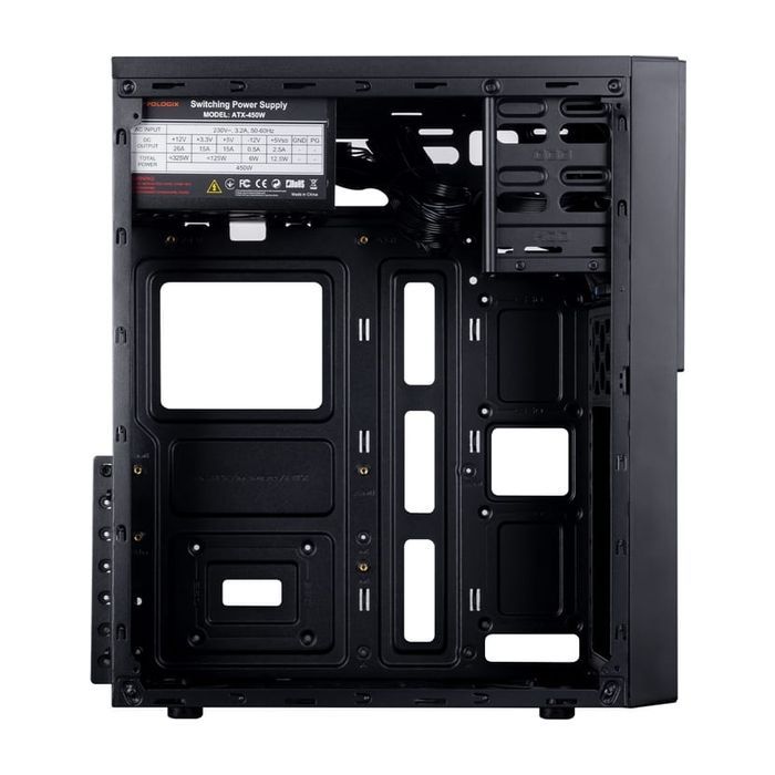 Корпус Prologix E111 450W Black изображение 4