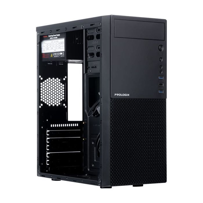 Корпус Prologix E111 450W Black изображение 8
