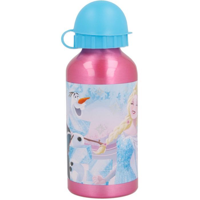 Поильник-непроливайка Stor Disney - Frozen Iridescent Aqua, Aluminium Bottle 400 ml (Stor-17934) изображение 2