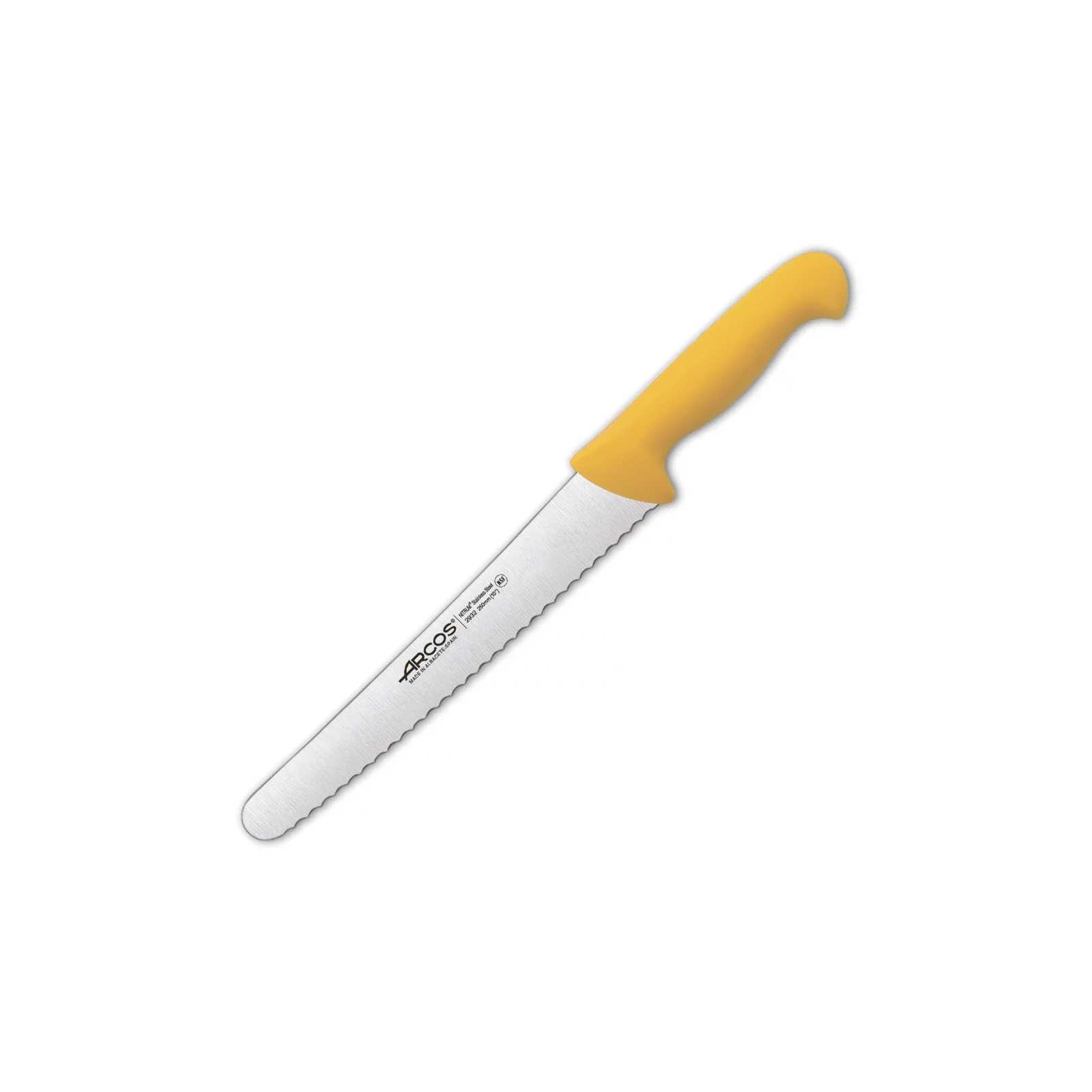 Кухонный нож Arcos серія "2900" кондитерський 250 мм Жовтий (293200)