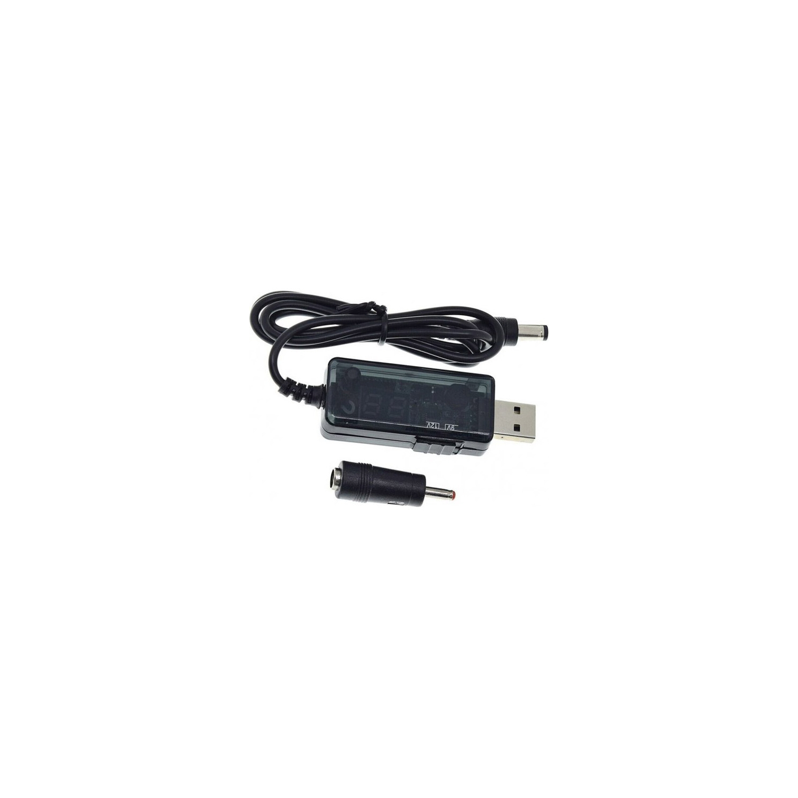 Кабель живлення USB-AM to 5.5/3.5mm 9/12V 0.8m Maxxter (UB-DC9/12-0.8M) зображення 2