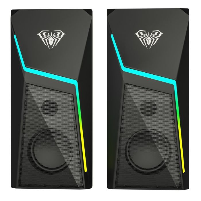 Акустическая система Aula N-521 Led USB Black (6948391265063) изображение 2