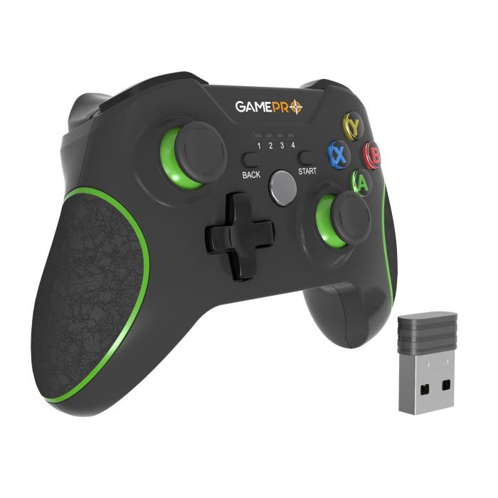 Геймпад GamePro MG650B PS3/Android Wireless Black/Green (MG650B) изображение 3