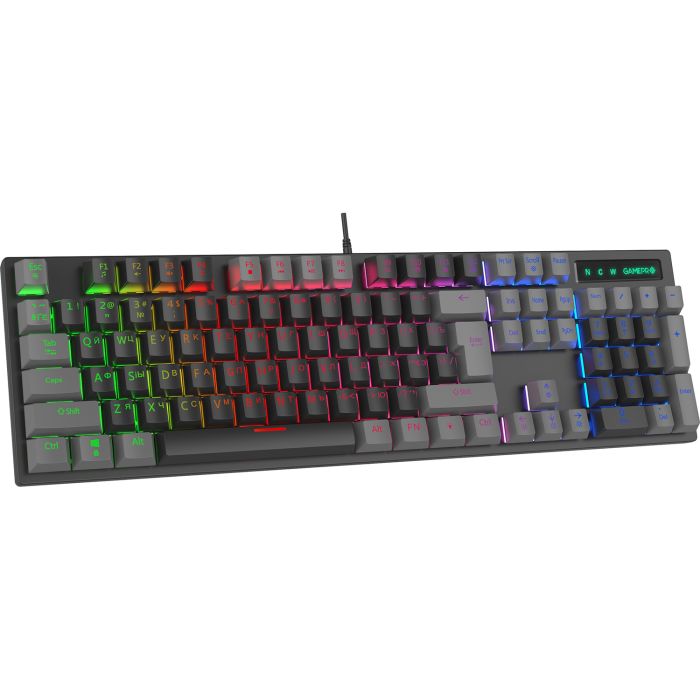 Клавиатура GamePro MK105B LED Blue Switch USB Black (MK105B) изображение 2