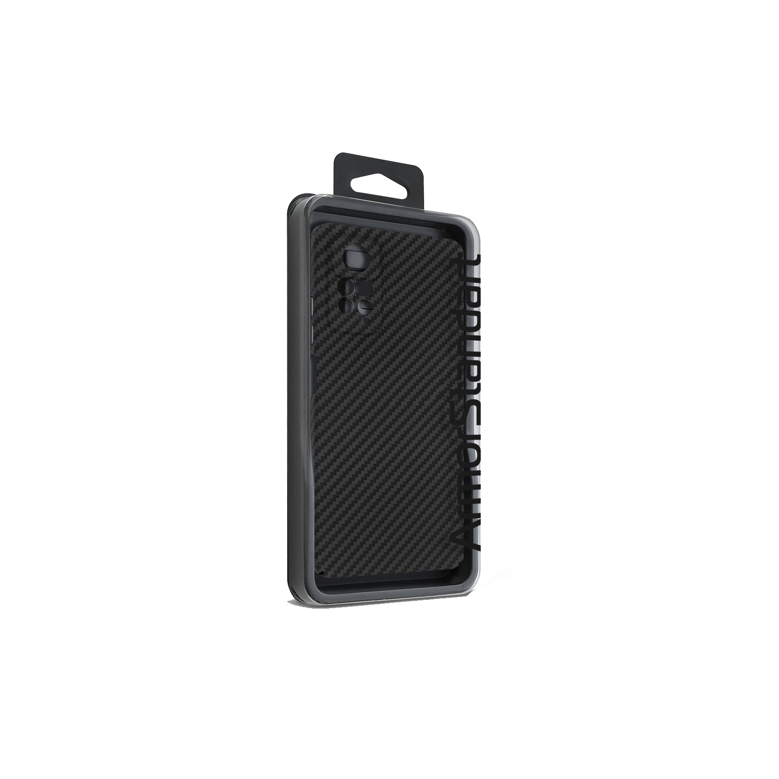 Чехол для мобильного телефона Armorstandart LikeCarbon Xiaomi Redmi Note 12 Pro 4G Black (ARM71945) изображение 3