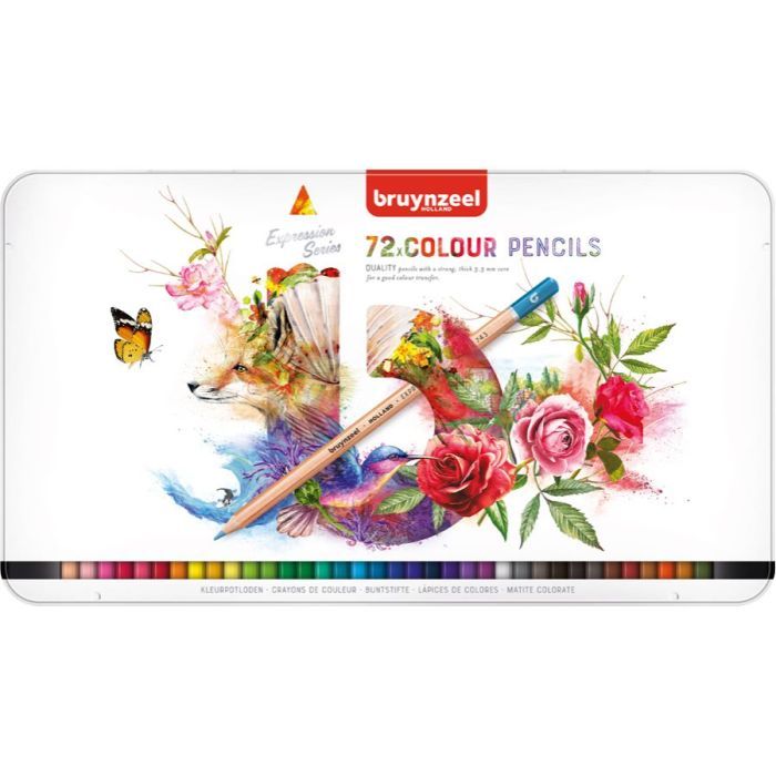 Карандаши цветные Bruynzeel EXPRESSION 72 цветов (8712079424954)
