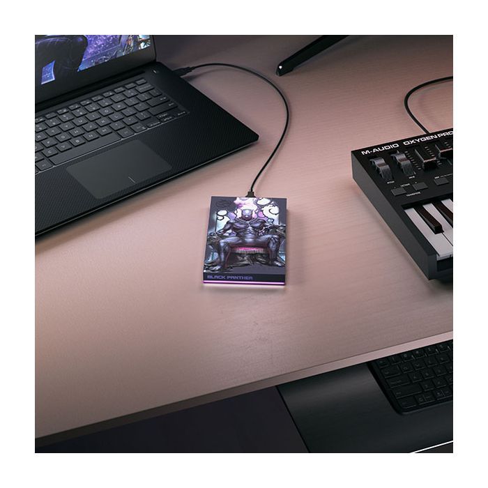 Внешний жесткий диск 2.5" 2TB King of Wakanda FireCuda Gaming Drive Seagate (STLX2000400) изображение 5