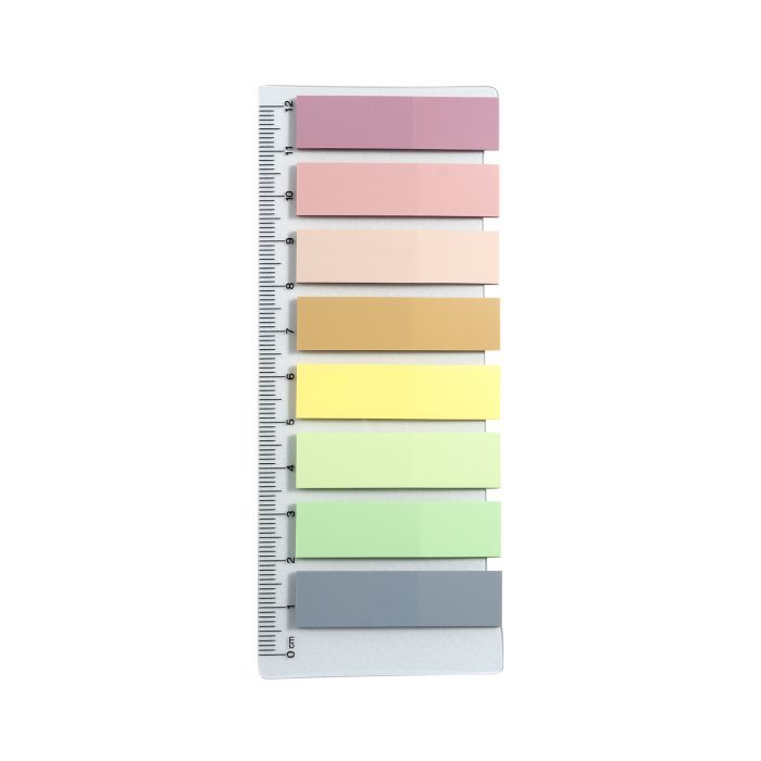 Стикер-закладка Buromax Plastic PASTEL 45x12mm, 8х25шт (BM.2307-99) изображение 2