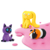 Набор для творчества Lipaka пластилина – Пушистые любимцы: Сиамская кошка, зайка, морская свинка (60046-UA01) изображение 4