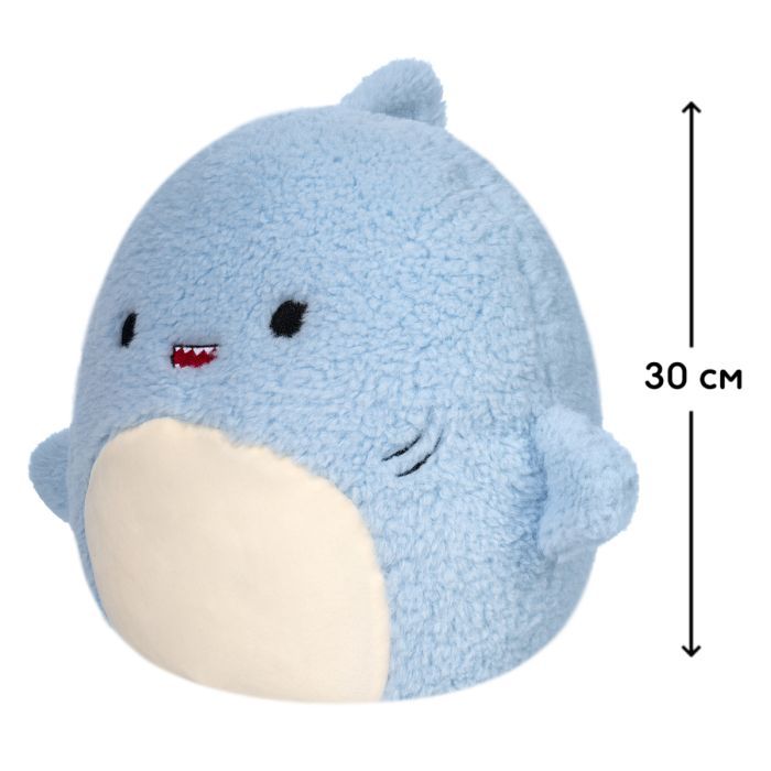 М'яка іграшка Squishmallows Акула Дейві 30 см (SQCR03538) зображення 2
