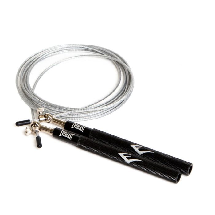 Скакалка Everlast Aluminum Speed Pore 883390-70-8 Чорна 274 см (009283606152)