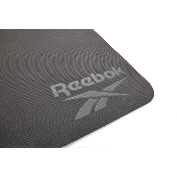Коврик для йоги Reebok Double Sided Yoga Mat чорний, сірий RAYG-11042BKGR (885652020817) изображение 2