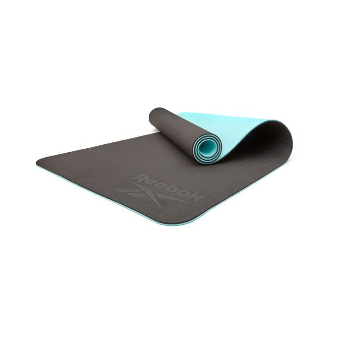 Коврик для йоги Reebok Double Sided Yoga Mat чорний, сірий RAYG-11042BKGR (885652020817) изображение 7