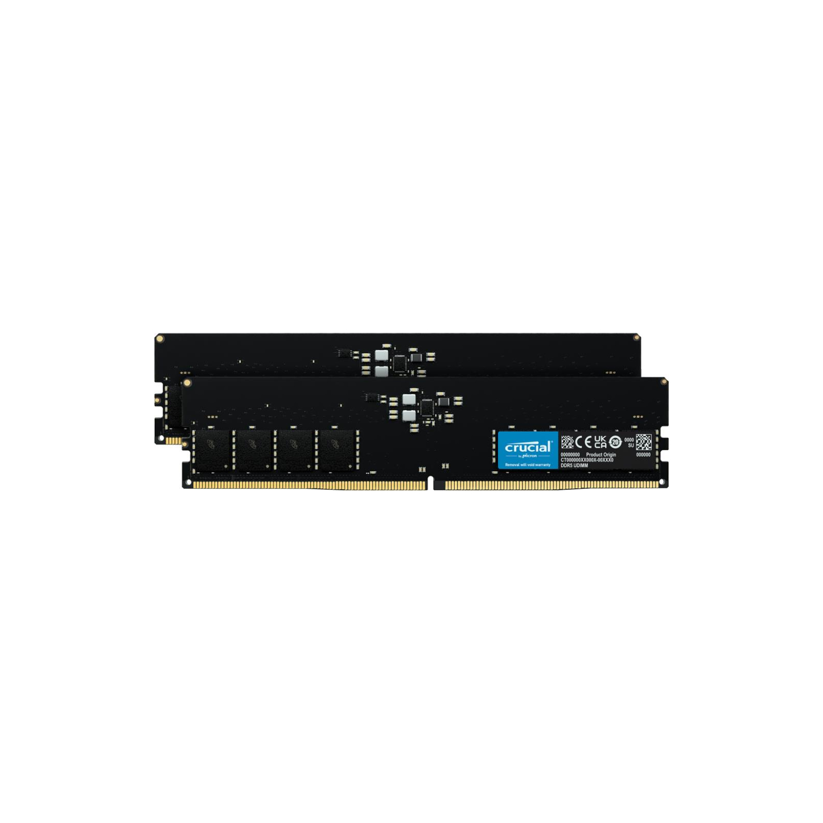 Модуль пам'яті для комп'ютера DDR5 32GB (2x16GB) 5200 MHz Micron (CT2K16G52C42U5)