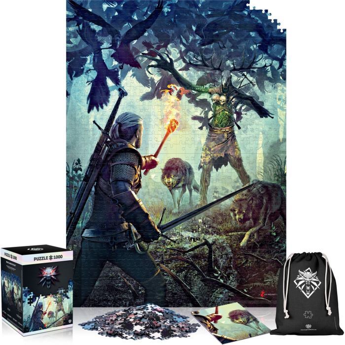 Пазл GoodLoot Witcher: Leshen 1000 элементов (5908305238478) изображение 2
