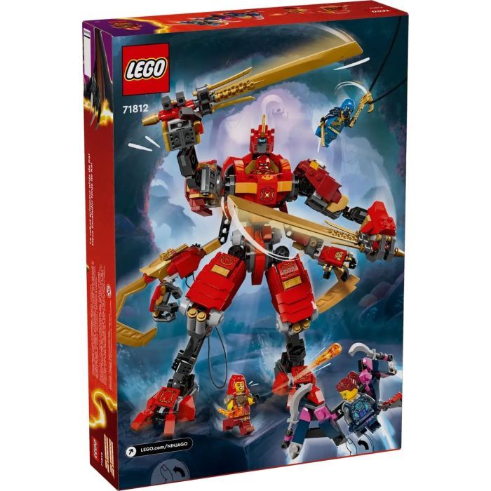 Конструктор LEGO Ninjago Робот-скелелаз ніндзя Кай 623 деталі (71812) зображення 9