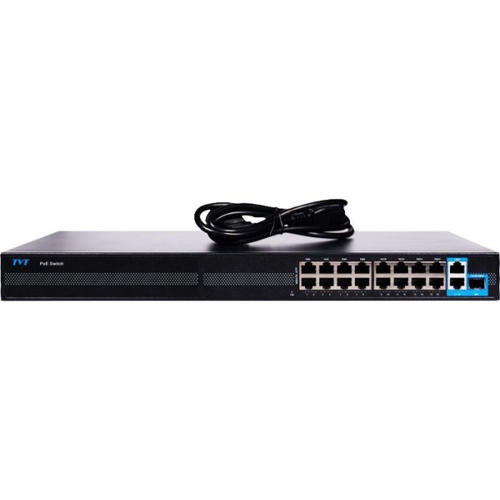 Комутатор мережевий TVT DIGITAL TD-B2216S1-PGS зображення 4