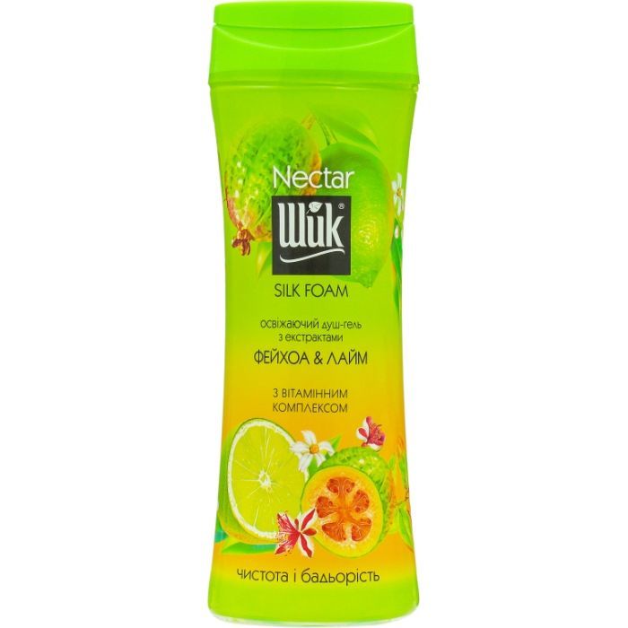 Гель для душа Shik Nectar Silk Foam Фейхоа и лайм 250 г (4820023368866)