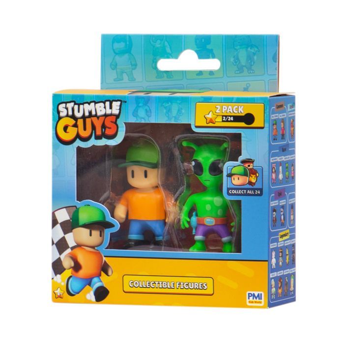 Фигурка Stumble Guys набор коллекционных - Мистер Стамбл и Пришелец (SG2015-1)