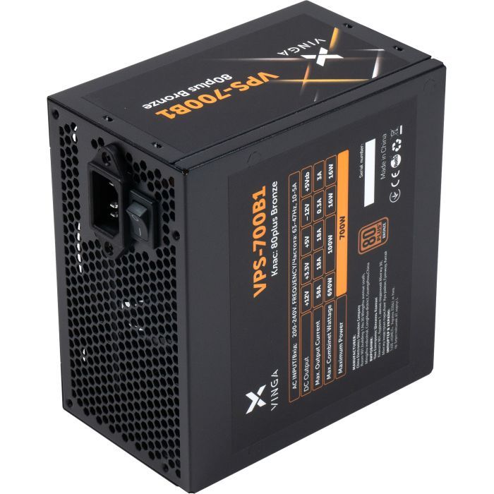 Блок питания Vinga 700W (VPS-700B1) изображение 9
