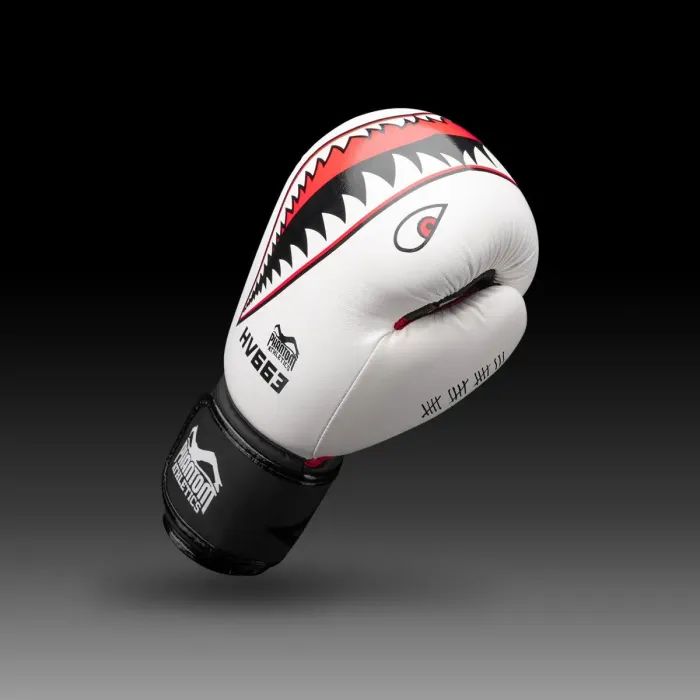 Боксерські рукавички Phantom Fight Squad Weiss White 16 унцій (PHBG2218-16) зображення 4