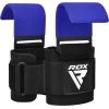 Крюки для тяги на запястья RDX W5 Gym Hook Strap Blue Plus (WAN-W5U+) изображение 2