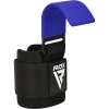 Крюки для тяги на запястья RDX W5 Gym Hook Strap Blue Plus (WAN-W5U+) изображение 3