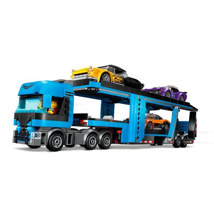 Конструктор LEGO City Грузовик-транспортер со спортивными авто (60408) изображение 3