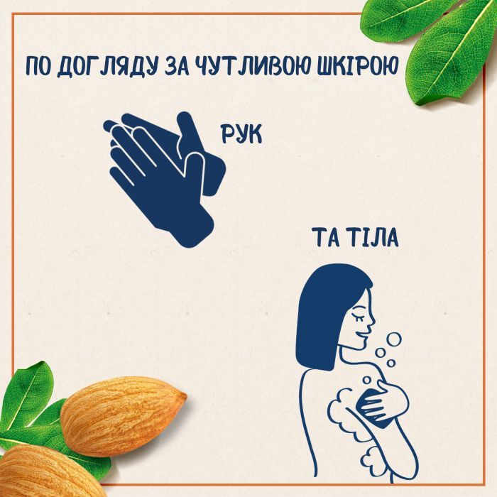 Твердое мыло Le Petit Marseillais С маслом Сладкого миндаля 2 x 100 г (3574661258539) изображение 4