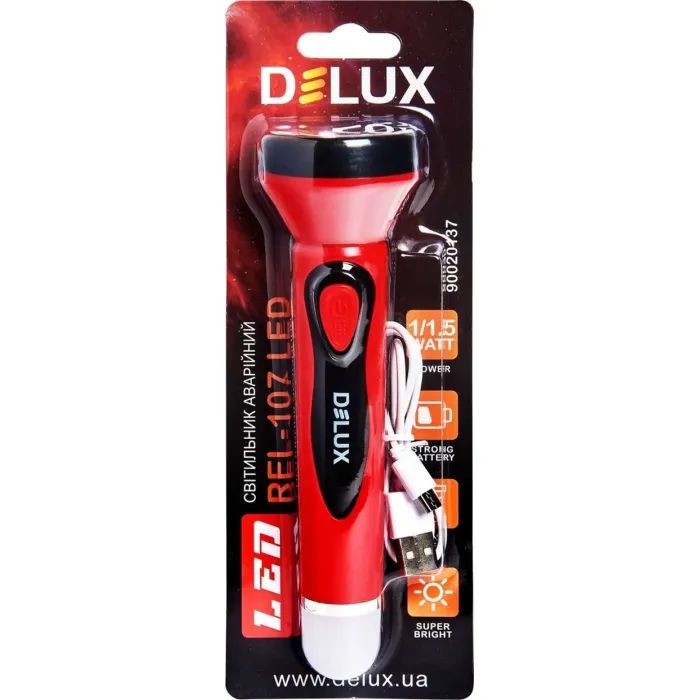 Фонарь Delux REL-106 + подарунок REL-107 (90022815) изображение 3