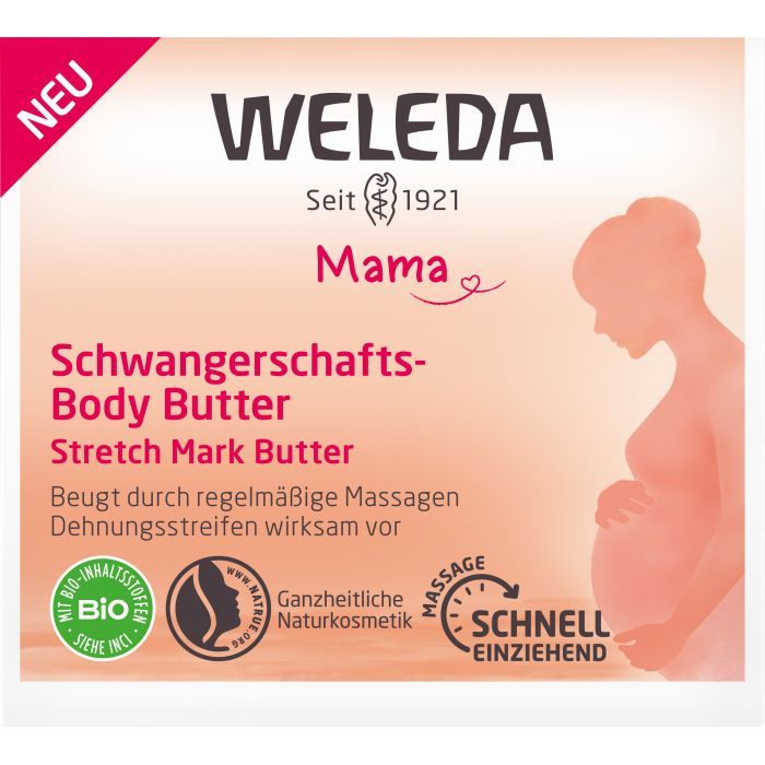 Косметика для мам Weleda Баттер Для профилактики растяжек 150 мл (4001638530088) изображение 2