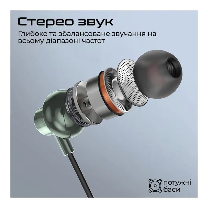 Наушники Promate Silken-C Grey (silken-c.grey) изображение 3