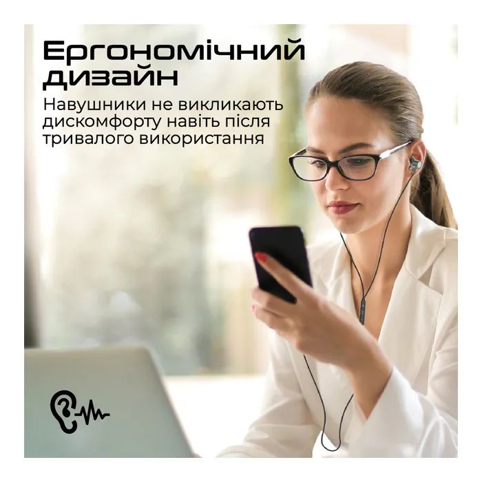 Наушники Promate Silken-C Grey (silken-c.grey) изображение 4