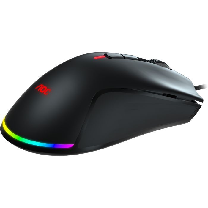 Мышка AOC GM530 RGB PMW3389 Kailh switch USB Black (GM530B) изображение 4