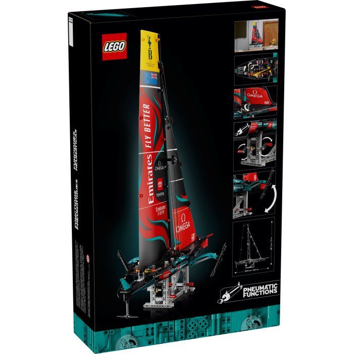 Конструктор LEGO Technic Яхта Emirates Team New Zealand AC75 (42174) зображення 9