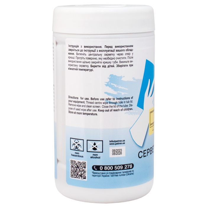 Салфетки Patron for TFT/PDA/LCD 100pcs, paper (F3-059) изображение 2