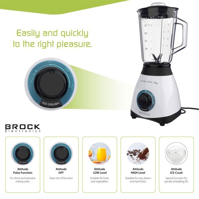 Блендер Brock BL 1501 WH зображення 5