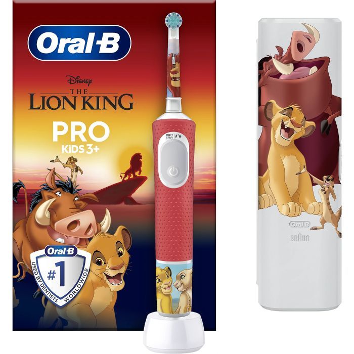Електрична зубна щітка Oral-B D103.413.2KX Lion King зображення 2