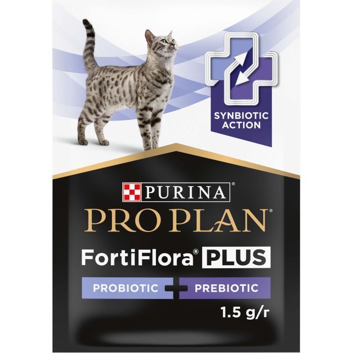 Пробіотична добавка для тварин Purina Pro Plan FortiFlora Plus Для котів і кошенят для підтримки нормальної мікрофлори кишківника 30 x 1.5 г (8445290507495) зображення 2