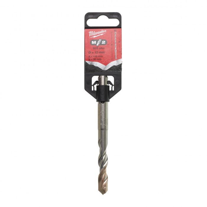 Бур Milwaukee SDS-PLUS M2, 10,0х110х50мм (4932340410) изображение 2